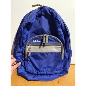 L.L.Bean Kids Backpack Blue Diabetes Awareness Eli‎ Lilly Reflective School Bag
